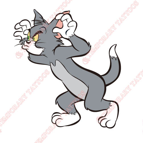 Tom and Jerry Customize Temporary Tattoos Stickers NO.885